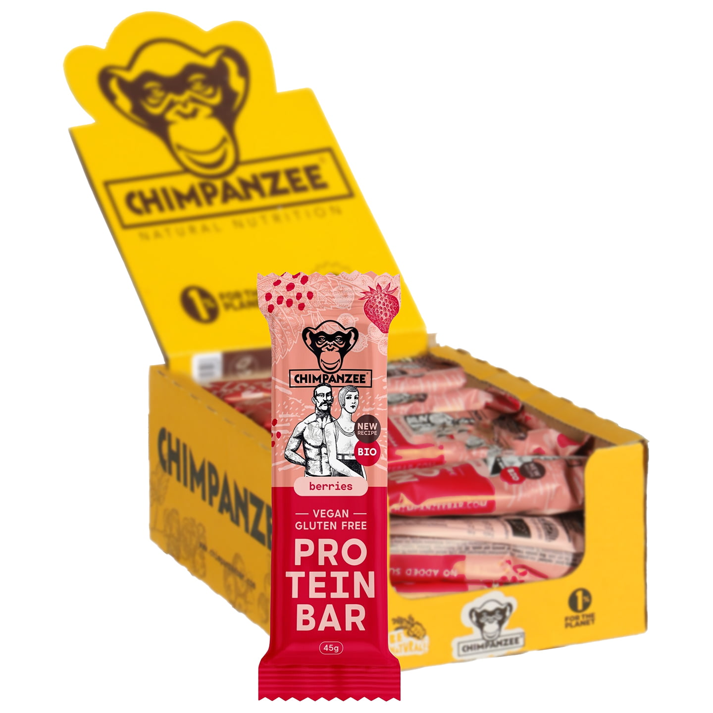 Protein Bar Berries 20 pcs/ctn